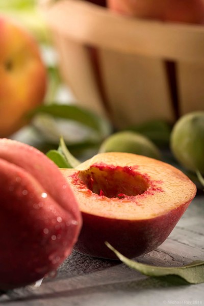food photo of peach