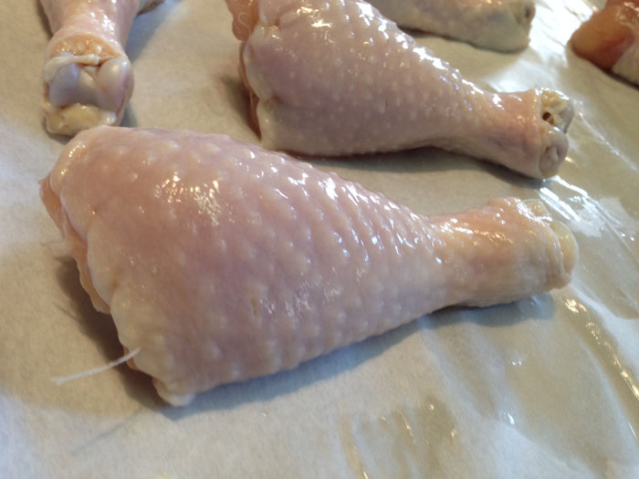 Food Styling Trick – Sewing up the skin on chicken legs