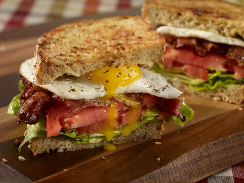food photographers - egg sandwich